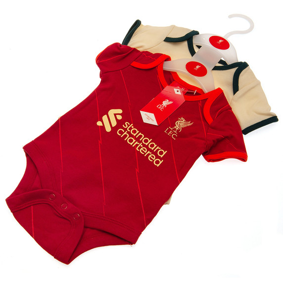 Liverpool FC 2 Pack Bodysuit 9-12 Mths DS