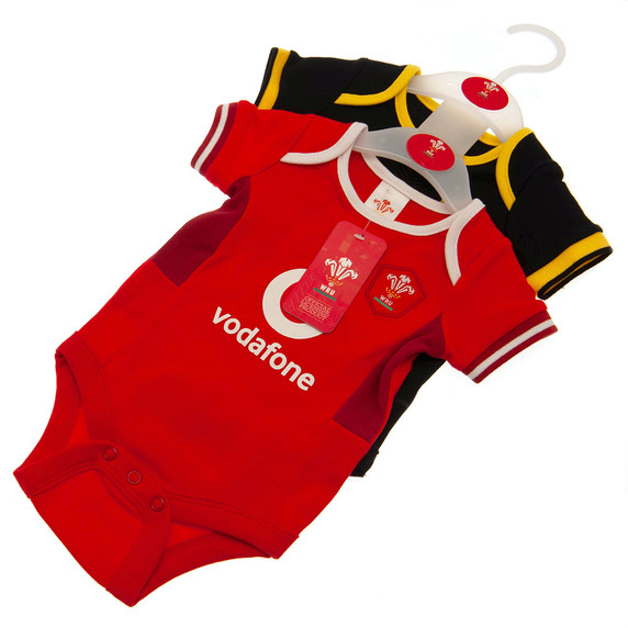 Wales RU 2 Pack Bodysuit 6/9 mths SP