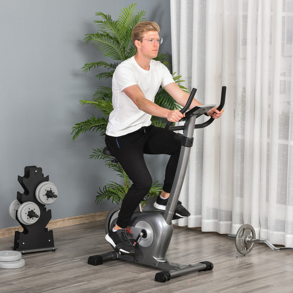 10-Level Adjust Indoor Magnetic Exercise Bike Cardio Workout Bike Trainer