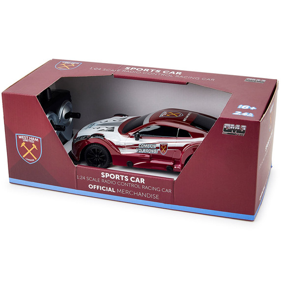 West Ham United FC Radio Control Sportscar 1:24 Scale