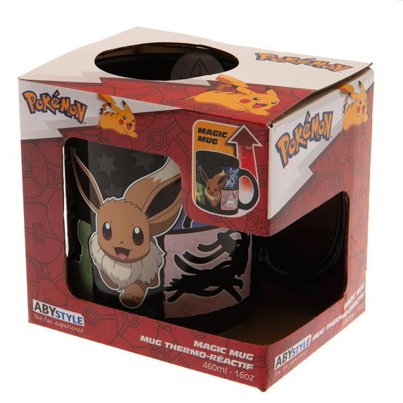 Pokemon Heat Changing Mega Mug Eevee