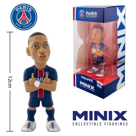 Paris Saint Germain FC MINIX Figure 12cm Mbappe