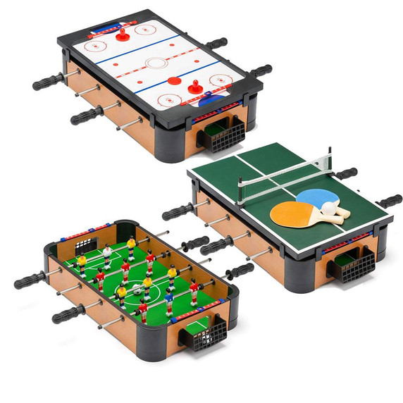 20inch 3 in 1 Top Games, Mini Football, Hockey and Table Tennis