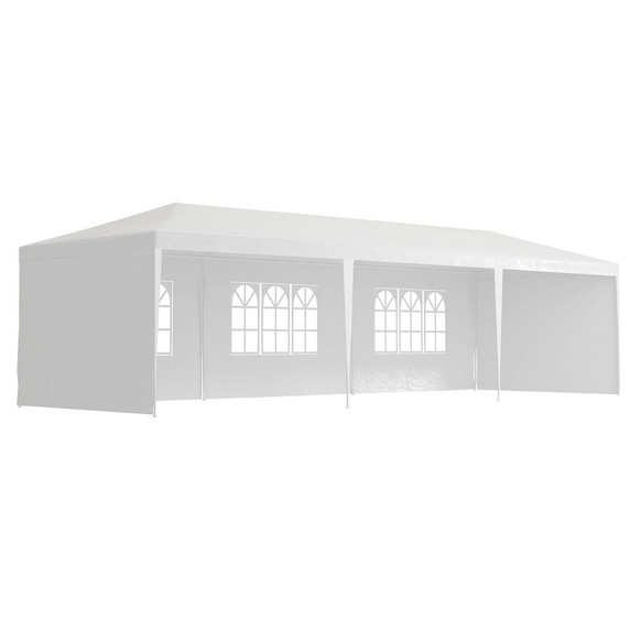 9m x 3m Outdoor Garden Gazebo Wedding Party Tent Canopy Marquee White