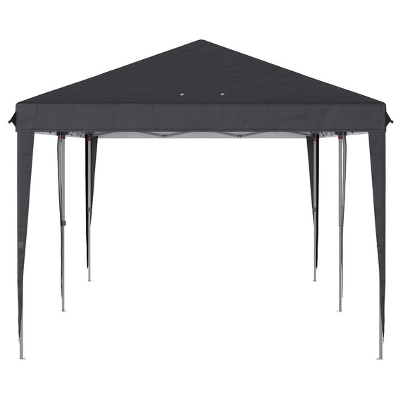 3 x 6 m Pop Up Gazebo Patio Party Event Heavy Duty Canopy Black