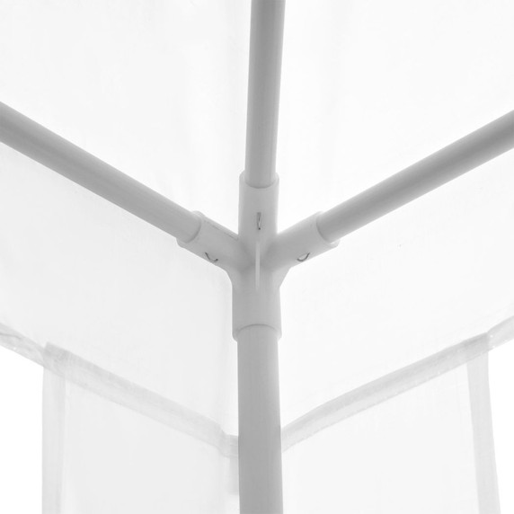 Garden Gazebo Marquee Party Tent Wedding Canopy Patio White 2.7 x 2.7m