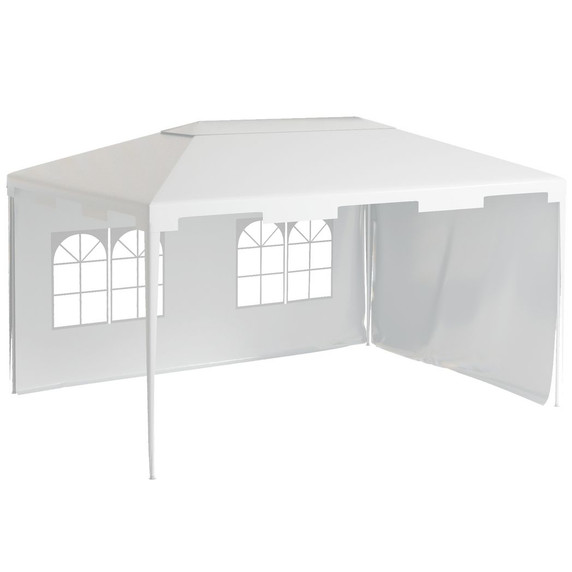 3 x 4 m Garden Gazebo Outdoor Canopy Marquee Party Tent White