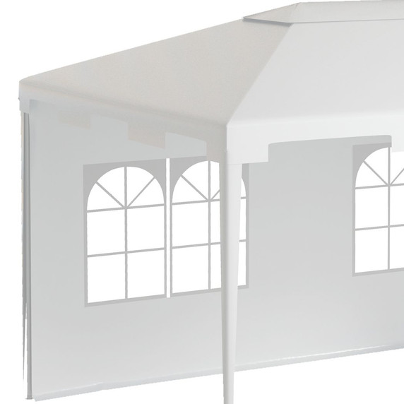 3 x 4 m Garden Gazebo Outdoor Canopy Marquee Party Tent White