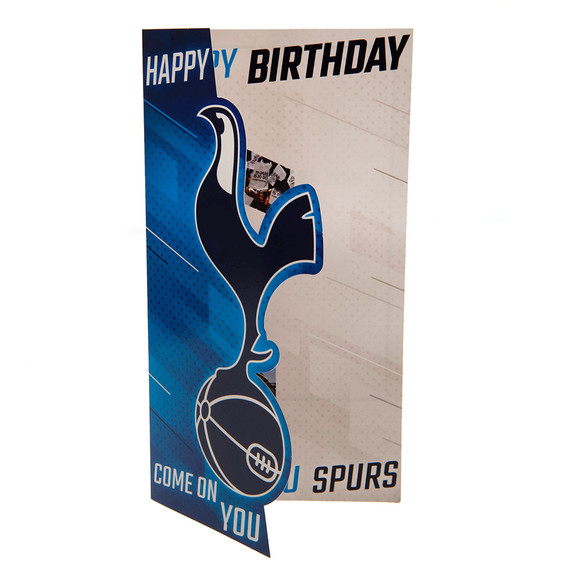 Tottenham Hotspur FC Crest Birthday Card