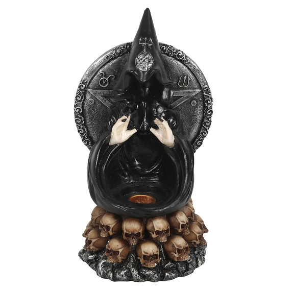 Black Cloak Backflow Burner and Incense Stick Holder