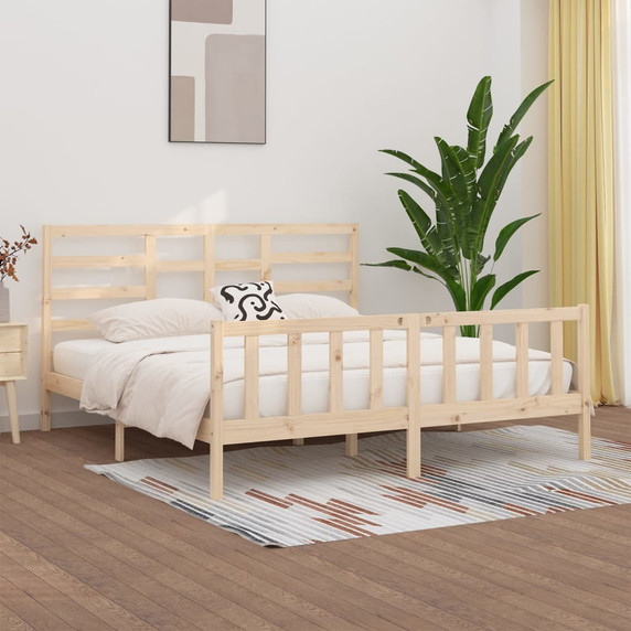 Bed Frame Solid Wood