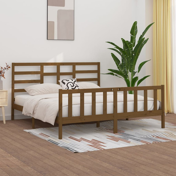 Bed Frame Solid Wood