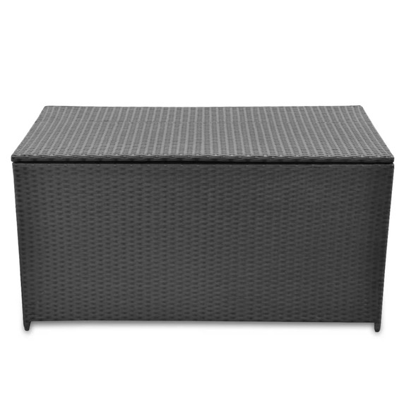 Garden Storage Box - 120x50x60cm - Poly Rattan - grey,black,brown