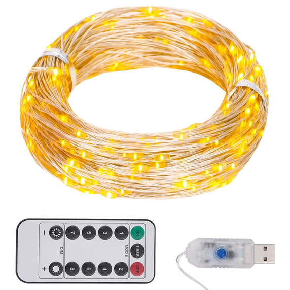 LED String with 150 LEDs Colourful, Blue Warm & Cold White 15 m to 30 m