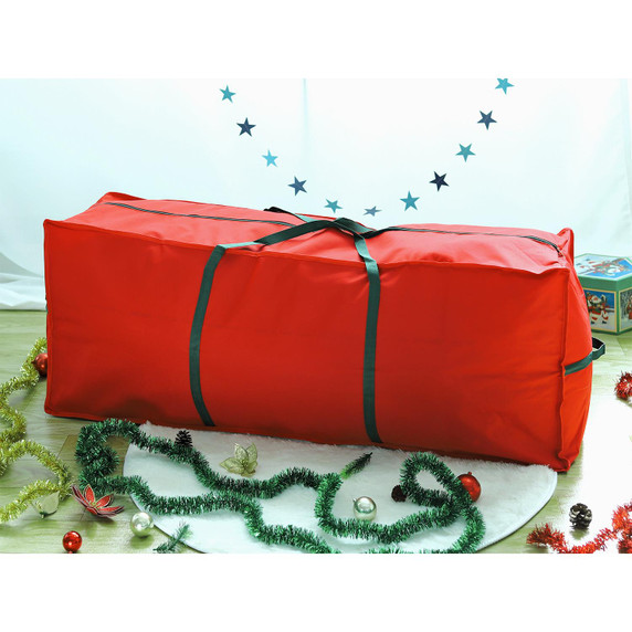 7ft/9ft Christmas Xmas Tree Decoration Storage Bag RED 124 x 30 x 50 cm