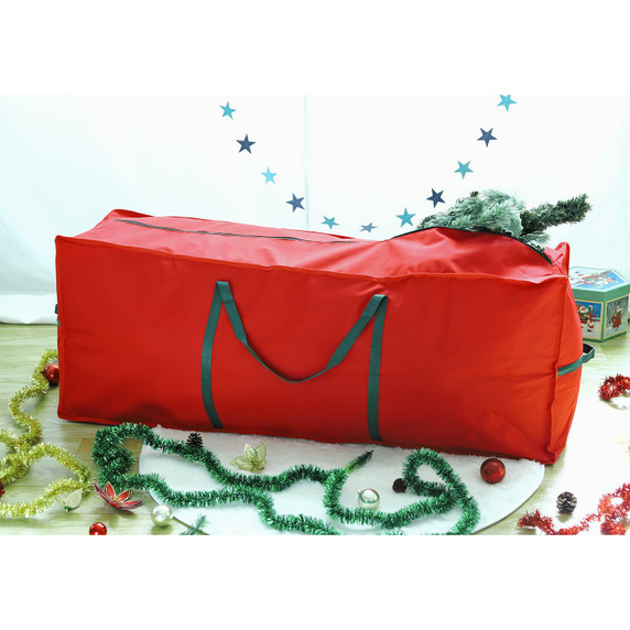 7ft/9ft Christmas Xmas Tree Decoration Storage Bag RED 124 x 30 x 50 cm