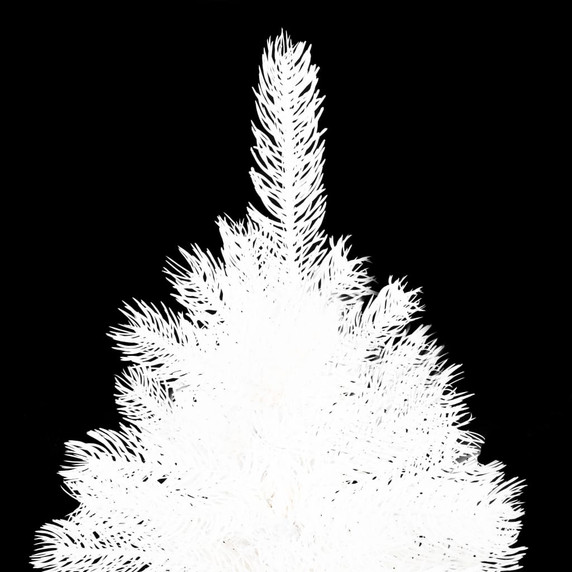 Artificial Christmas Tree Lifelike Needles White 120 cm to 240 cm