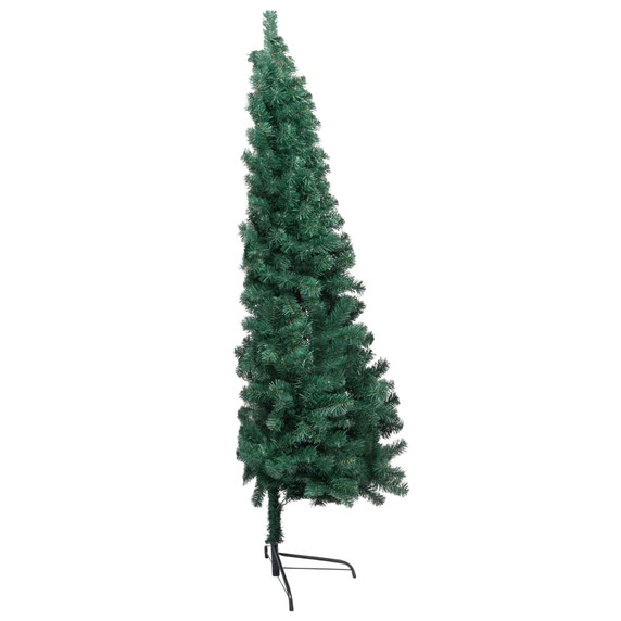 Artificial Half Christmas Tree with Stand Green 150 cm to 240 cm PVC