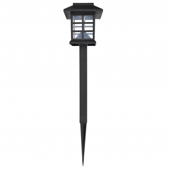 Outdoor Solar Lamp LED Light 12 pcs Spike 8,6 x 8,6 x 38 cm