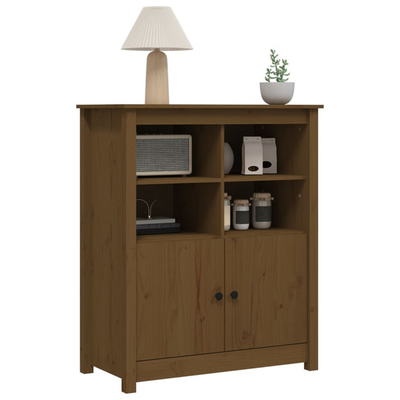 vidaXL Sideboard Honey Brown 83x41.5x100 cm Solid Wood Pine