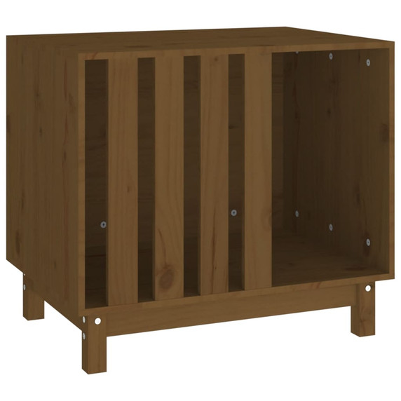 vidaXL Dog House Honey Brown 70x50x62 cm Solid Wood Pine