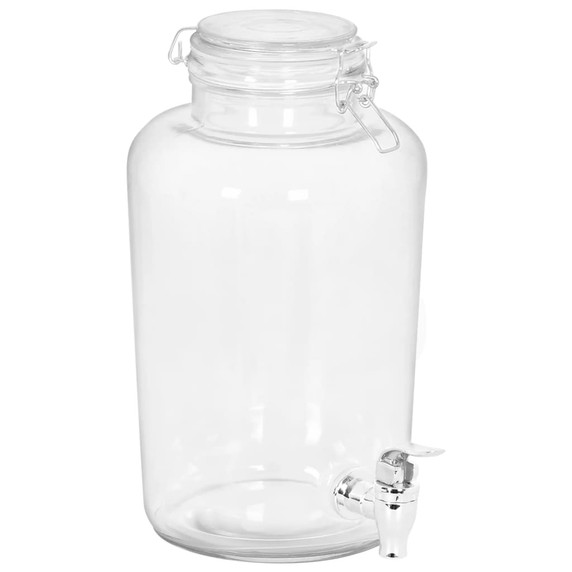 Beverage Dispensers 2 pcs 4000 ml Glass