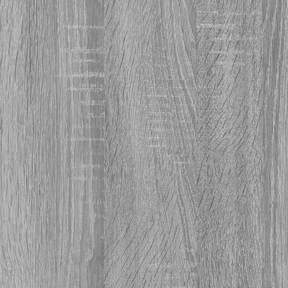 vidaXL Coffee Table Grey Sonoma 60x60x42 cm Engineered Wood