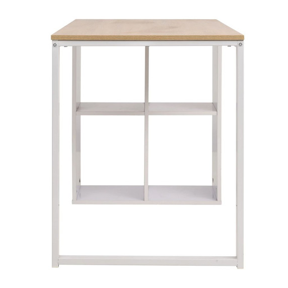 Modern writing desk with ample storage and durable construction