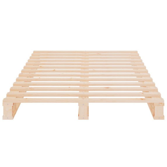 vidaXL Bed Frame 90x190 cm Solid Wood Pine 3FT Single