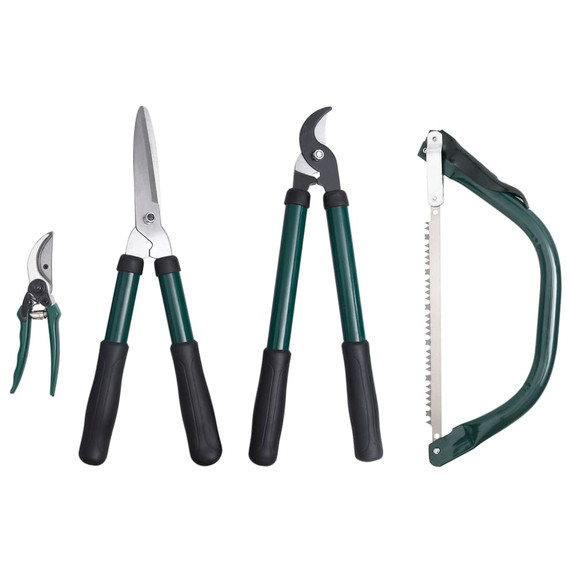 4 Piece Garden Pruning Tool Set