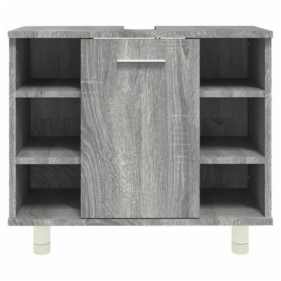 Bathroom Cabinet Grey Sonoma 60x32x53.5 cm Engineered Wood