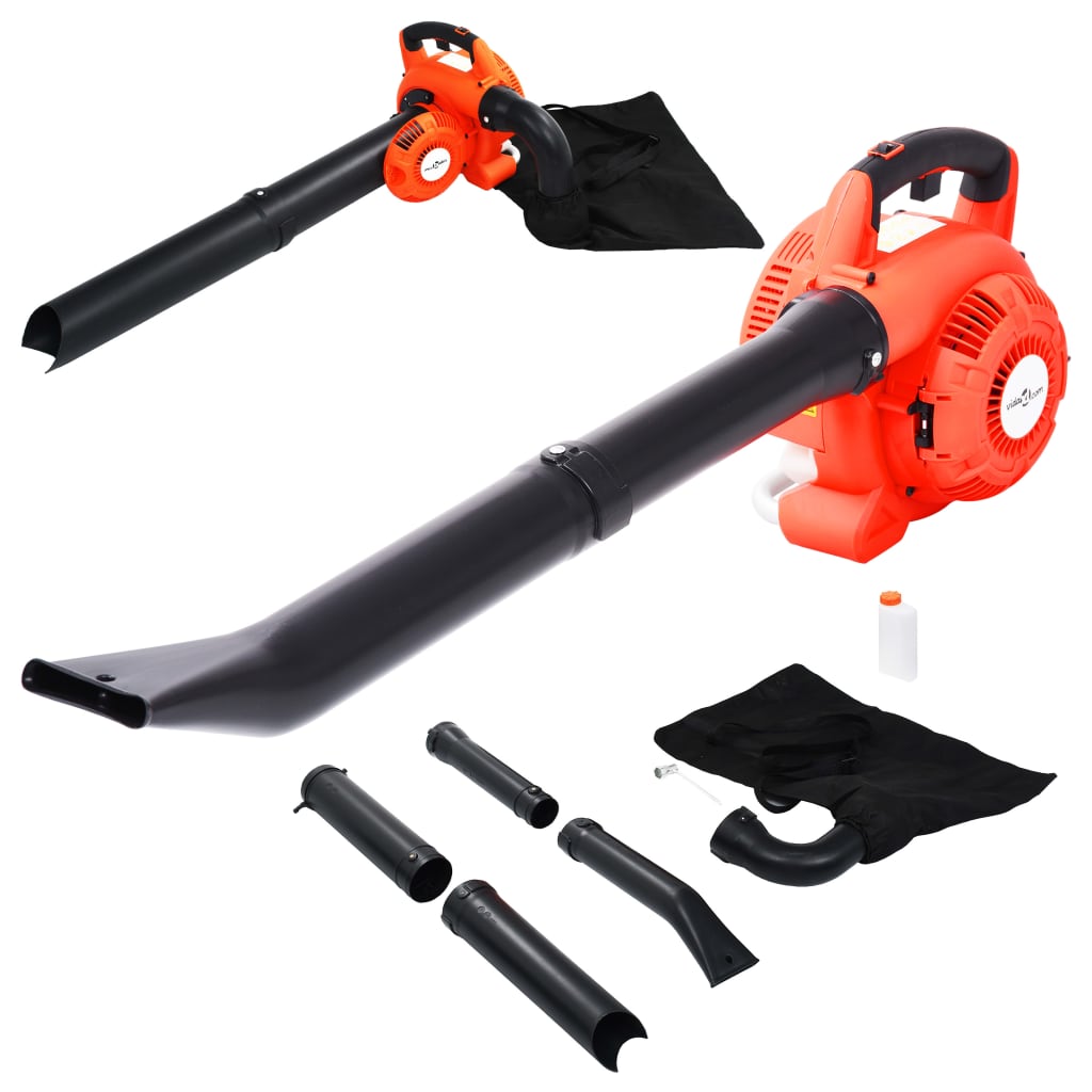 Image of Orange leaf blower 1