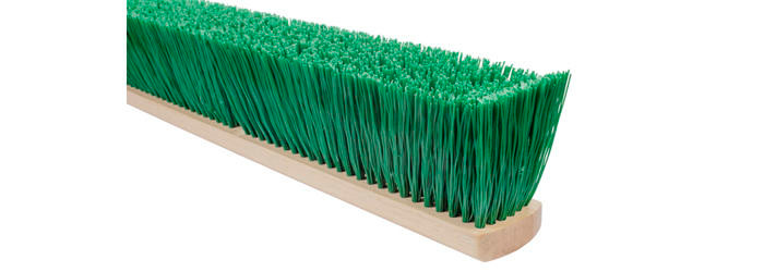 Stiff Green Polypropyleen Flex Sweep Head Only