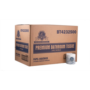 Premium Bath Tissue 430 Sheets 2ply 4.25 x 3.25 - 96/cs - #BT4232500 Premium Bath Tissue 430 Sheets 2ply 4.25 x 3.25 - 96/cs - #BT4232500