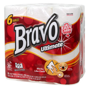 Bravo Ultimate® Premium White Paper Towels - 24/cs - #30606 **REPLACED WITH #54524** Bravo Ultimate® Premium White Paper Towels - 24/cs - #30606 **REPLACED WITH #54524**