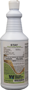 Stay Bathroom Cleaner Disinfectant RTU Quart 12/cs Stay Bathroom Cleaner Disinfectant RTU Quart 12/cs