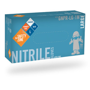 Powder Free Blue 4 mil Nitrile Gloves Powder Free Blue 4 mil Nitrile Gloves