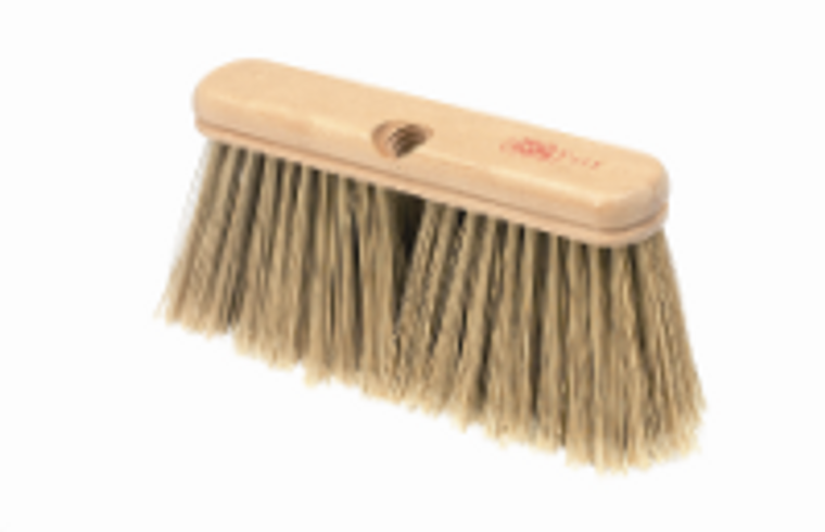 9" Fine  45°  Upright Broom - HEAD ONLY - #111