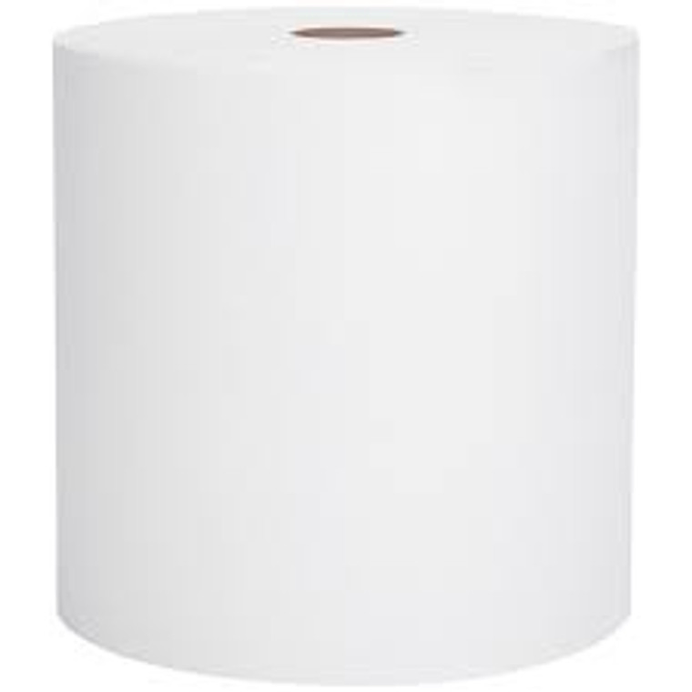 8" x 800' Premium White TAD Hardwound Roll Towels - 6/cs - #RT680011