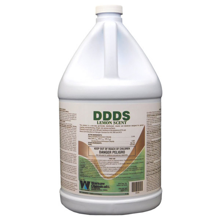 DDDS Lemon Detergent / Disinfectant / Deodorizer / Sanitizer Gallon
