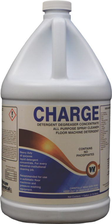 Charge Non-Butyl Super Strength Degreaser - 4 gallons/cs