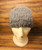 Wool Cotton Blend Grey Beanie