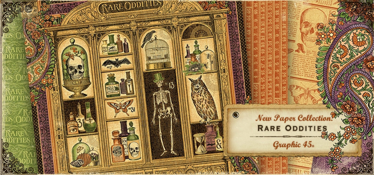Rare collection. Graphic 45 коллекции. Oddity Graphics. Collector of Oddities. Collection of rare and expensive Arts.
