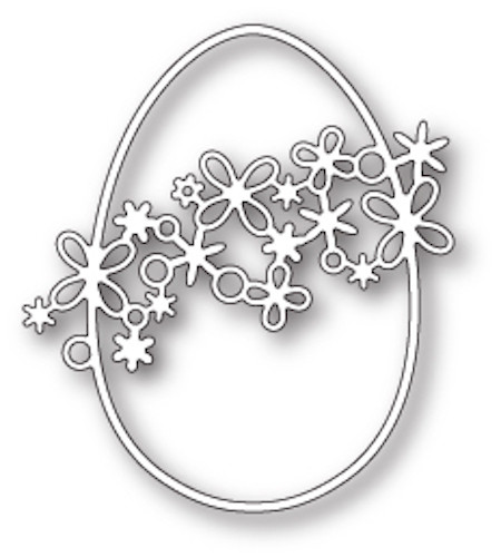 Memory Box Die - Pristine Egg - The Rubber Buggy