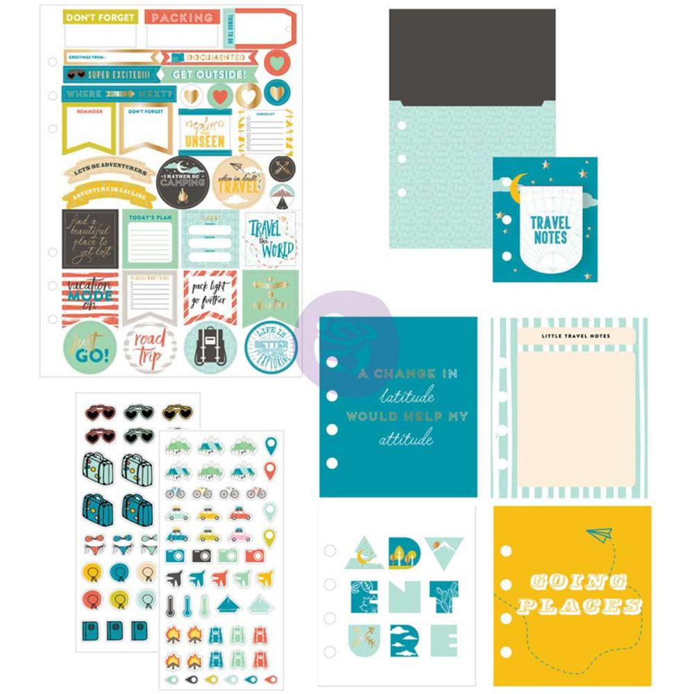 Ricarica Per Traveler's Notebook Prima Marketing – 32 Fogli – Multicolore 25,4x15,2 Cm