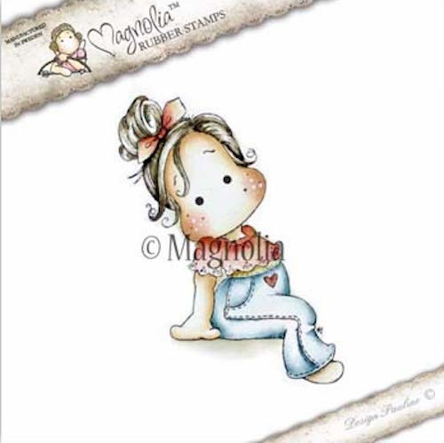 Magnolia Stamps Denim 2017 - Sitting Denim Tilda - The Rubber Buggy
