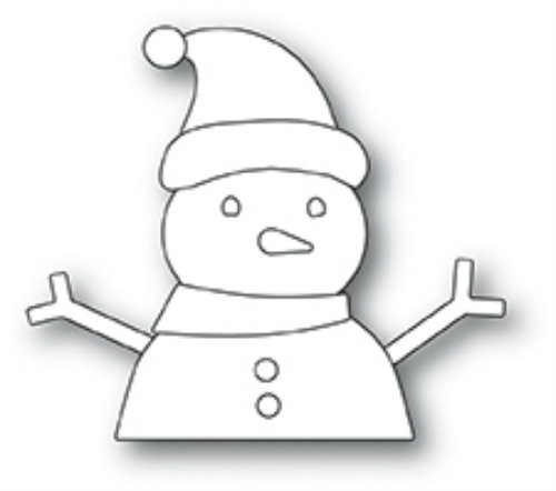 Memory Box Die - Build A Snowman Craft Die - The Rubber Buggy