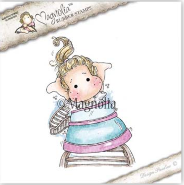 Magnolia Stamps Class Trip - Rollercoaster Tilda - The Rubber Buggy