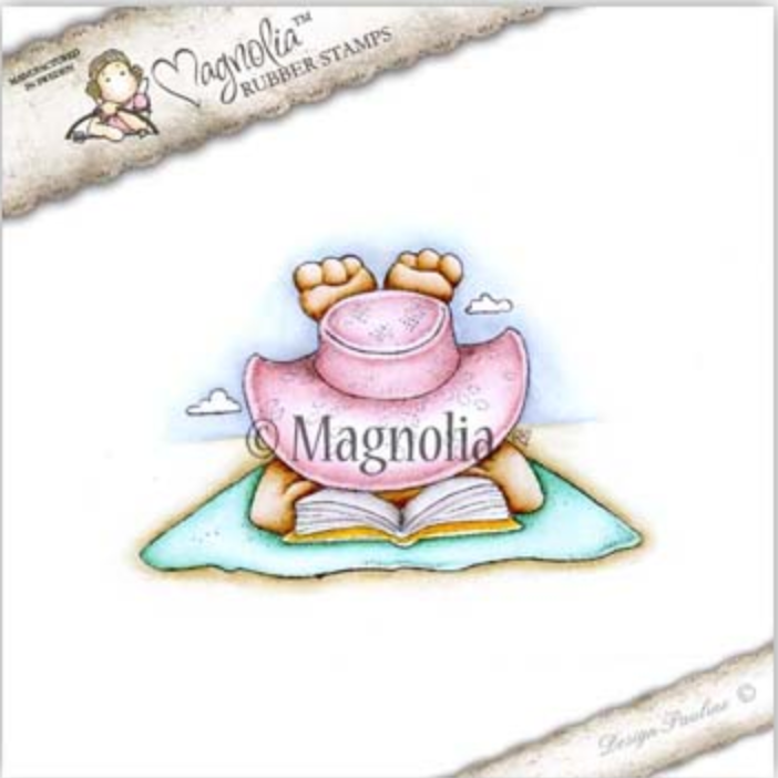 Magnolia Stamps Pool Party - Lazy Day Tilda - The Rubber Buggy