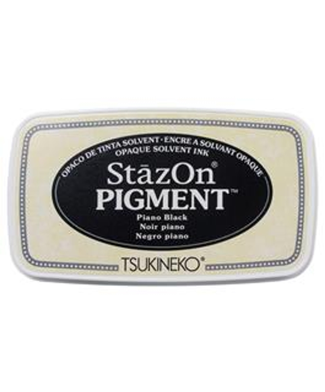 StazOn Pigment Ink Pad Piano Black